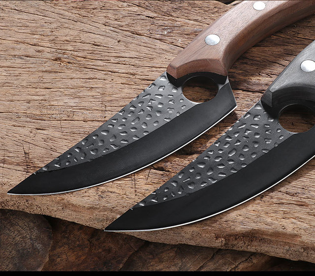 Mały nóż do trybowania i obierania oraz krojenia - zestaw narzędzi kuchennych 6 calowy, nóż rzeźnicki - Wianko - 7