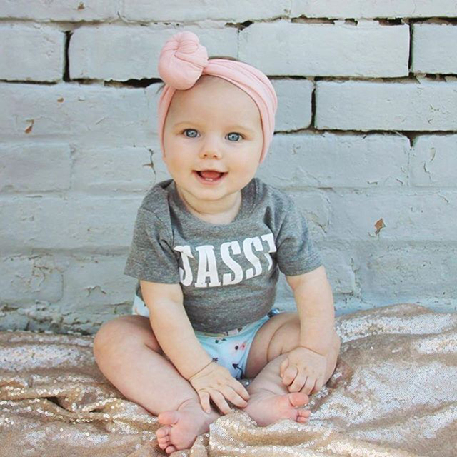 Koszulka z bawełny dla dzieci niemowląt SASSY (0-4 lat) - Wianko - 2