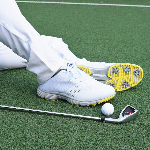 Profesjonalne wodoodporne męskie buty golfowe na wiosnę i lato 2021, marka Golf, sportowe trampki - Wianko - 23