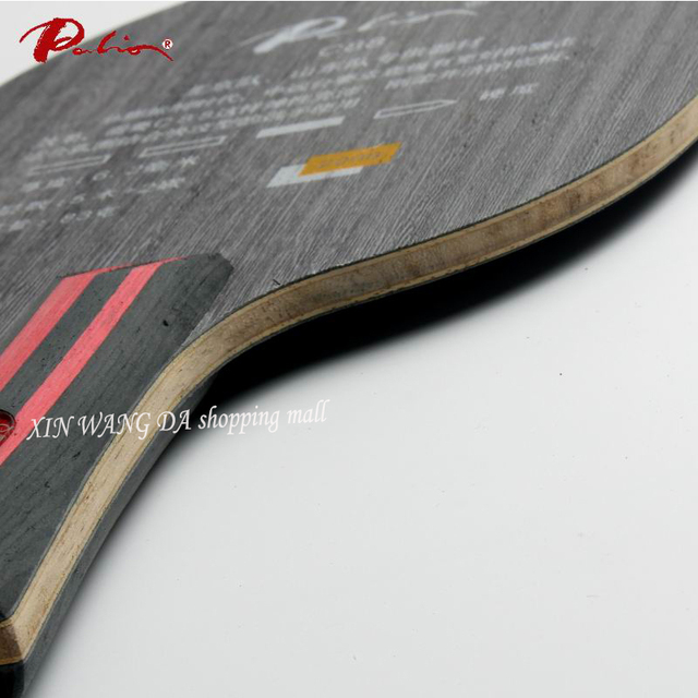 Oryginalna rakieta do tenisa stołowego Palio C88 drewno + węgiel, idealna do szybkiego ataku z pętlą - Wianko - 8