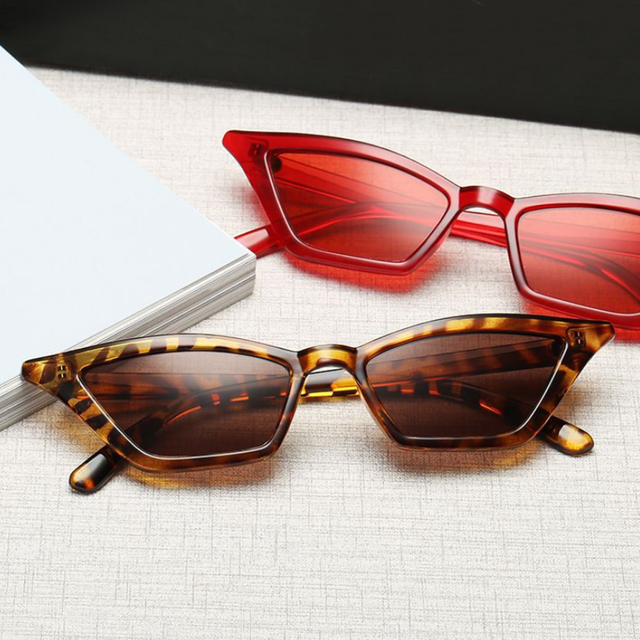 Okulary przeciwsłoneczne kobiety w stylu Retro z kocim okiem - kolorowe óculos De Sol - Wianko - 11