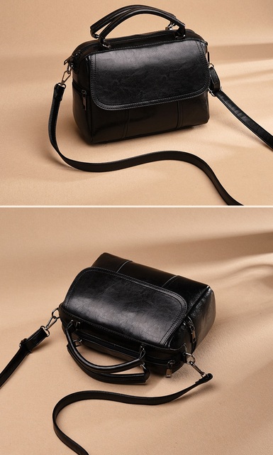 Nowa wysokiej jakości skórzana torebka na ramię dla kobiet w stylu vintage luksusowa torba crossbody - Wianko - 5