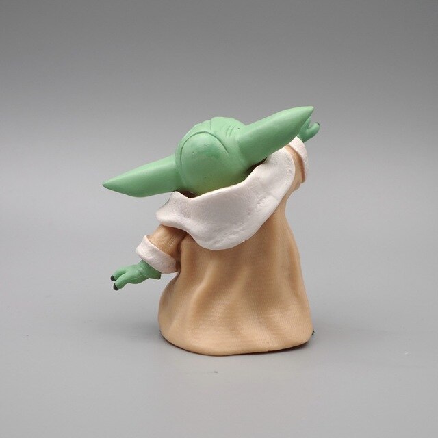 Figurka akcji Disney Gwiezdne Wojny Mistrz Yoda 8cm dla dzieci - kolekcja Anime Darth mini model - prezent na Boże Narodzenie - Wianko - 5