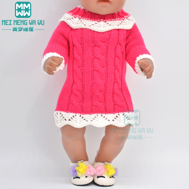 Ubranka dla lalki o długości 43cm, amerykańska lalka z kreskówki z dużymi oczy, pełzająca dla dzieci - Wianko - 22