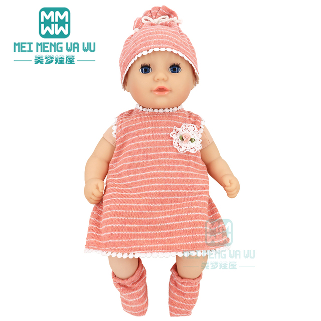 Ubranka dla lalki o długości 43cm, amerykańska lalka z kreskówki z dużymi oczy, pełzająca dla dzieci - Wianko - 20