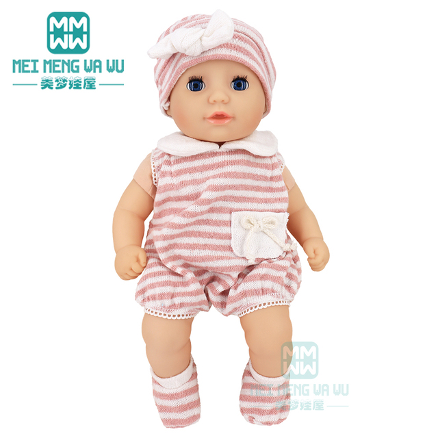 Ubranka dla lalki o długości 43cm, amerykańska lalka z kreskówki z dużymi oczy, pełzająca dla dzieci - Wianko - 16