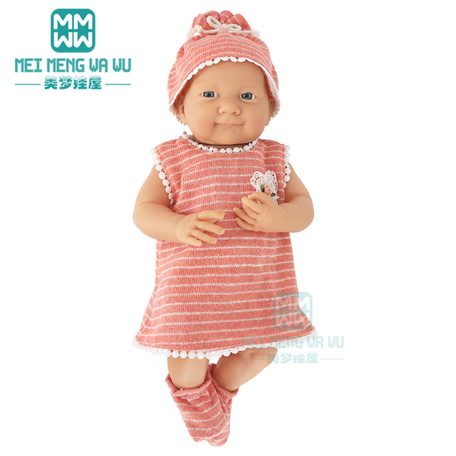 Ubranka dla lalki o długości 43cm, amerykańska lalka z kreskówki z dużymi oczy, pełzająca dla dzieci - Wianko - 21