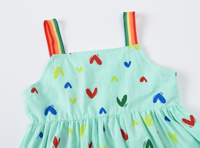 Sukienka dla małych dziewczynek na lato - modna i codzienna odzież dla dzieci - Wianko - 21