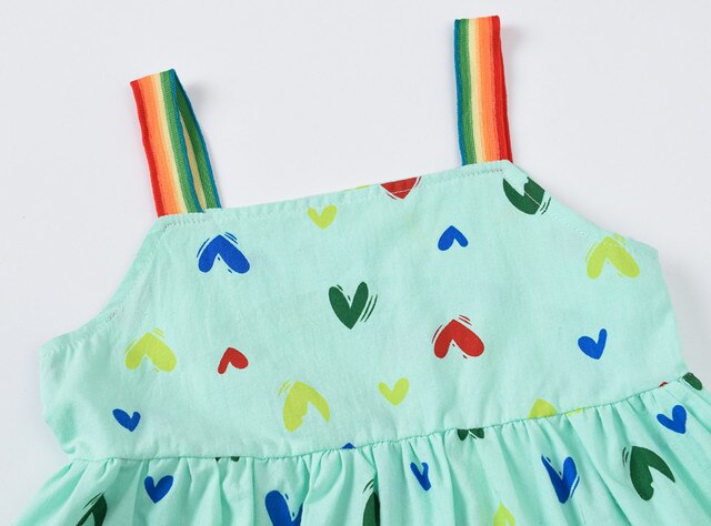 Sukienka dla małych dziewczynek na lato - modna i codzienna odzież dla dzieci - Wianko - 25