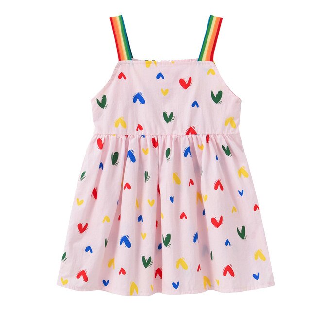 Sukienka dla małych dziewczynek na lato - modna i codzienna odzież dla dzieci - Wianko - 3