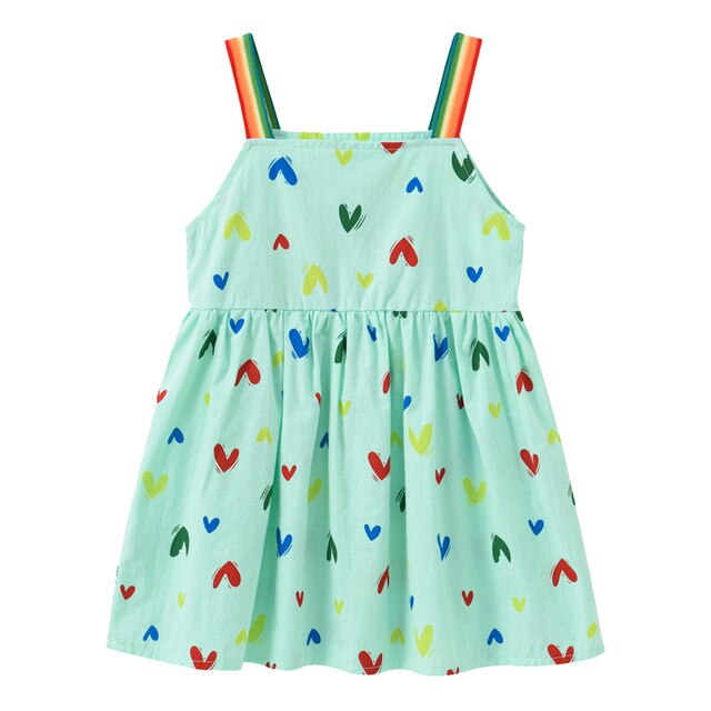 Sukienka dla małych dziewczynek na lato - modna i codzienna odzież dla dzieci - Wianko - 4
