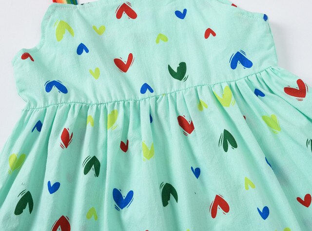 Sukienka dla małych dziewczynek na lato - modna i codzienna odzież dla dzieci - Wianko - 24
