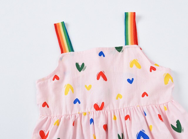 Sukienka dla małych dziewczynek na lato - modna i codzienna odzież dla dzieci - Wianko - 14