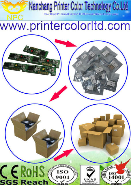 Chip tonera do drukarek Ricoh, Lanier, Savin, IPSiO, Aficio (model SPC231N, SPC231SF, SPC232DN, SPC232SF, SPC242SF, SPC242DN, SPC310HS, SPC311N, SPC312, C312) - Wianko - 1