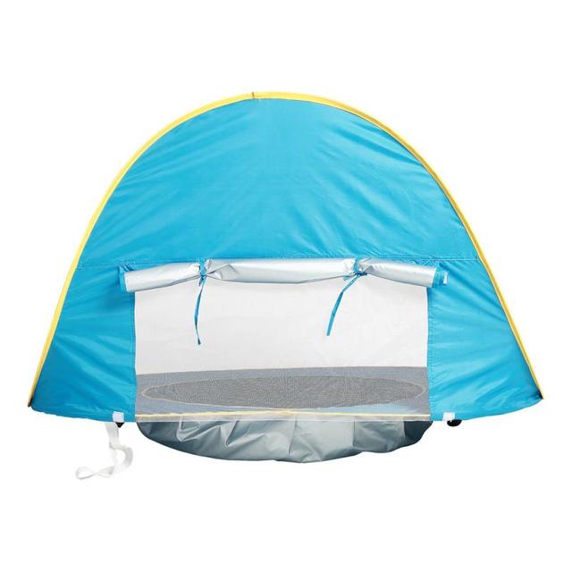 Namiot plażowy dla dzieci z przenośnym basenem i kloszem ochronnym przed promieniowaniem UV - schronisko Kid Outdoor Camping - Wianko - 6
