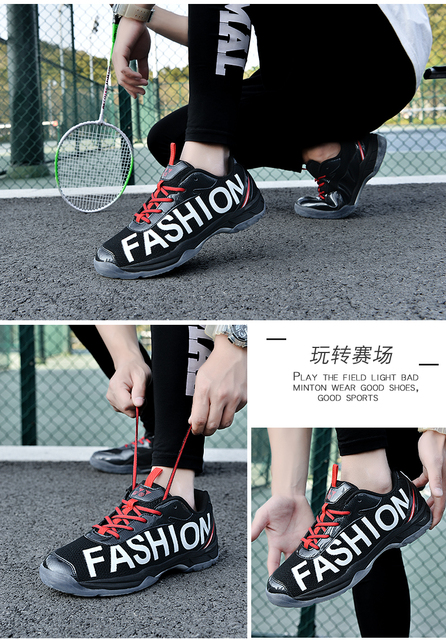 Profesjonalne buty do tenisa uniseks siatkarskie/badmintonowe - niebieskie, oddychające, sportowe trampki - Wianko - 26