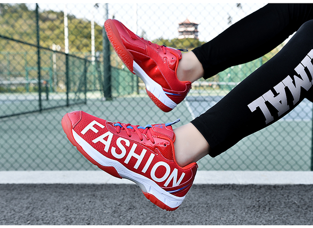 Profesjonalne buty do tenisa uniseks siatkarskie/badmintonowe - niebieskie, oddychające, sportowe trampki - Wianko - 31