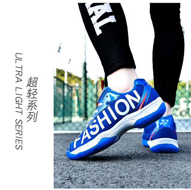 Profesjonalne buty do tenisa uniseks siatkarskie/badmintonowe - niebieskie, oddychające, sportowe trampki - Wianko - 22