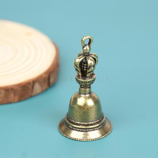 Nepalski buddyjski Vajra tłuczek - miedziane rzemiosło do ozdoby, mini kluczyk - Wianko - 10