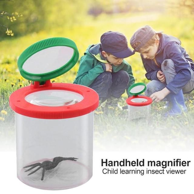 Przenośne podręczne lupy do obserwacji owadów dla dzieci edukacyjne zabawki - Wianko - 11