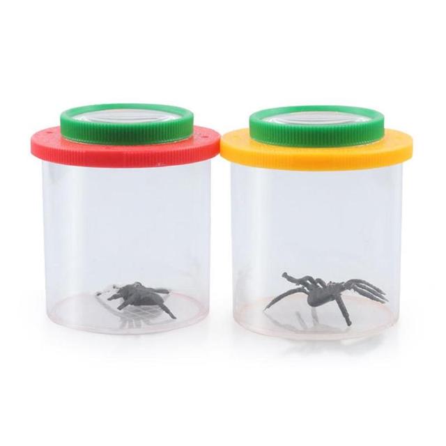 Przenośne podręczne lupy do obserwacji owadów dla dzieci edukacyjne zabawki - Wianko - 7