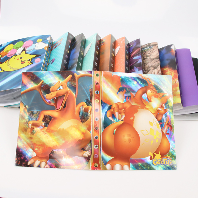Album Pokemon Anime lśniąca książka gra karciana VMAX GX EX 240 szt. - Folder kolekcji uchwytów - Wianko - 4