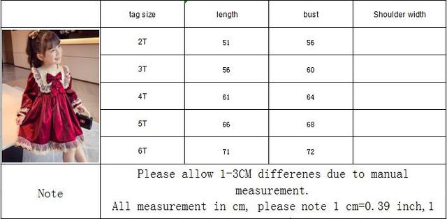 Sukienka Lolita wino czerwone, długie rękawy, dla dziewczynek - jesienne ubrania 2021, kwiatowy motyw - Wianko - 6