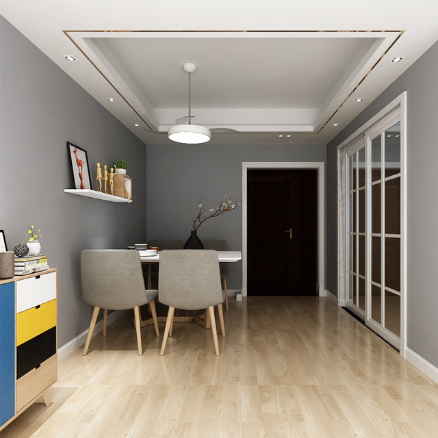 Tapeta samoprzylepna PVC matowa w jednolitym kolorze Nordic do salonu i sypialni – dekoracja ścian mebli, łatwa do wymiany i renowacji - Wianko - 19