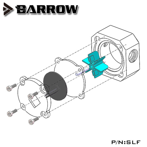 Elektroniczny wskaźnik przepływu wody Barrow SLF-V3 typu 3Pin - Wianko - 12