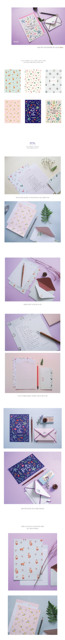 Zestaw uroczego papieru do pisania - vintage koperty, listy i podkładki - Wianko - 11