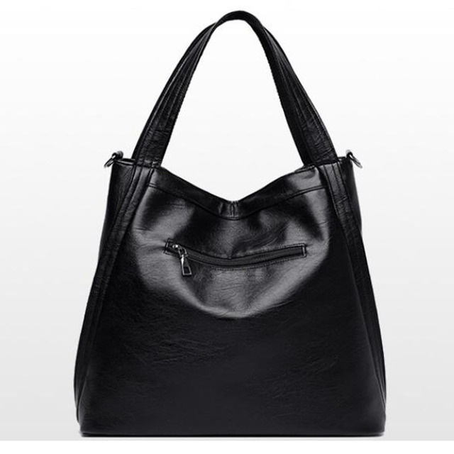 Elegancka torba damska na ramię z dużą pojemnością, wykonana z PU Leather - moda codzienna 2021 - Wianko - 14