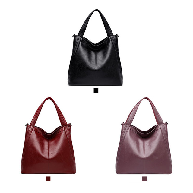Elegancka torba damska na ramię z dużą pojemnością, wykonana z PU Leather - moda codzienna 2021 - Wianko - 10