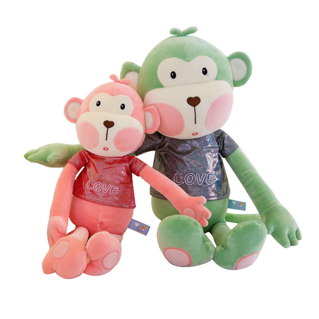 Poduszka nożna małpy dużej wielkości z postaciami z kreskówek - idealna przytulanka dla dzieci - Wianko - 5