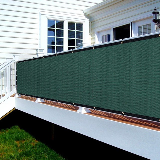 Siatka ogrodowa ochronna anty-UV 0.9M - ochrona przed wiatrem na taras, altankę i apartament - Wianko - 11