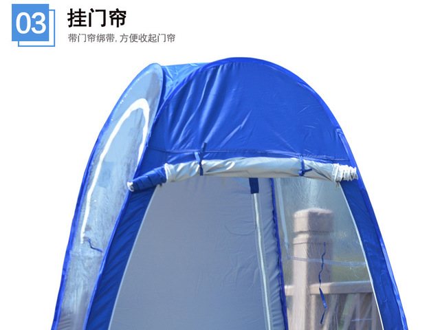 Natychmiastowy namiot jednoosobowy z UV Pop Up do wędkarstwa zimowego - Wianko - 11
