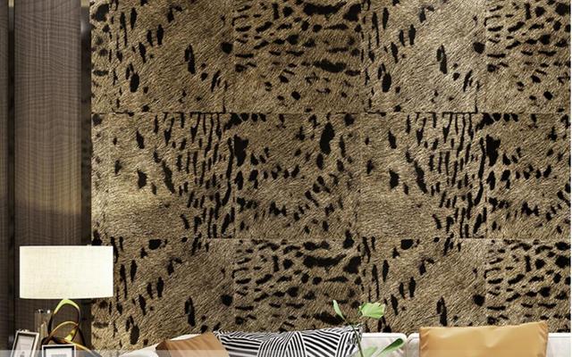 Wellyu Leopard tapeta tło telewizora do salonu lub sypialni o wysokiej jakości i modnej osobowości - Wianko - 7