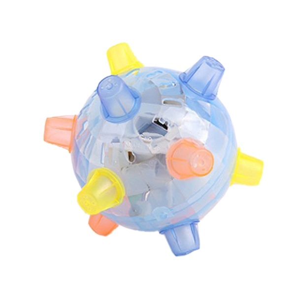 Wibrująca gra z piłkami Funny LED Jumping Joggle Sound - zabawkowa piłka dla dzieci, reagująca na dźwięki, migająca - Wianko - 2