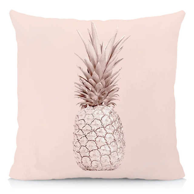 Poszewka na poduszkę z geometrycznym wzorem - XUNYU Nordic Tropic, ananas, poliester, dekoracyjna - Wianko - 10