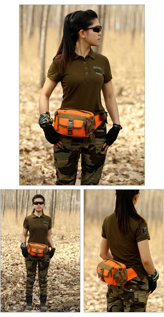 Wspinaczkowa torba na talię Protector Plus Army Tactical Molle - idealna na wyprawy outdoorowe, wędkarstwo i sporty wyczynowe - Wianko - 18