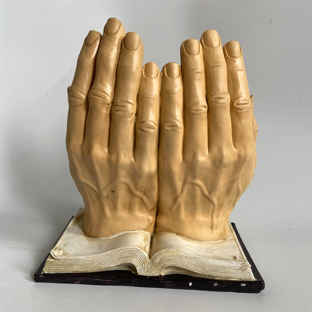 Rzeźba dłoni Jezusa Chrystusa na Ostatniej Wieczerzy - religijny posąg ozdoba do dekoracji domu - Wianko - 8