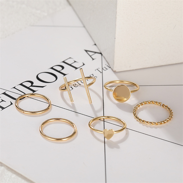 Pierścień z metalu w kształcie węża z czeskimi kamieniami i ozdobą w kształcie serca, w kolorze srebra, złota i fioletowej żywicy - biżuteria punkowa, prezencik prosty i modny - Wianko - 40