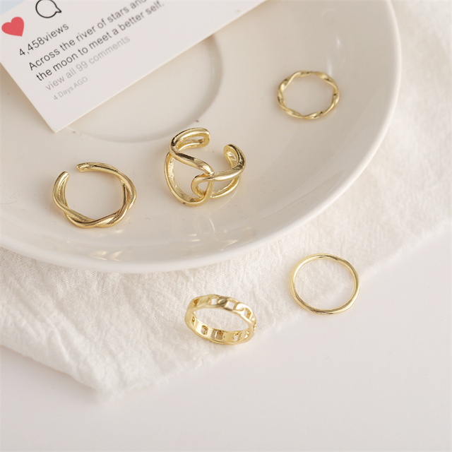 Pierścień z metalu w kształcie węża z czeskimi kamieniami i ozdobą w kształcie serca, w kolorze srebra, złota i fioletowej żywicy - biżuteria punkowa, prezencik prosty i modny - Wianko - 19