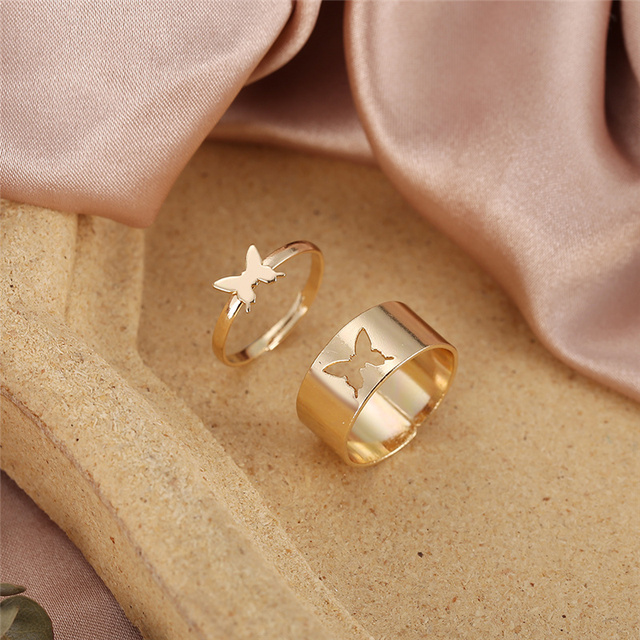Pierścień z metalu w kształcie węża z czeskimi kamieniami i ozdobą w kształcie serca, w kolorze srebra, złota i fioletowej żywicy - biżuteria punkowa, prezencik prosty i modny - Wianko - 50