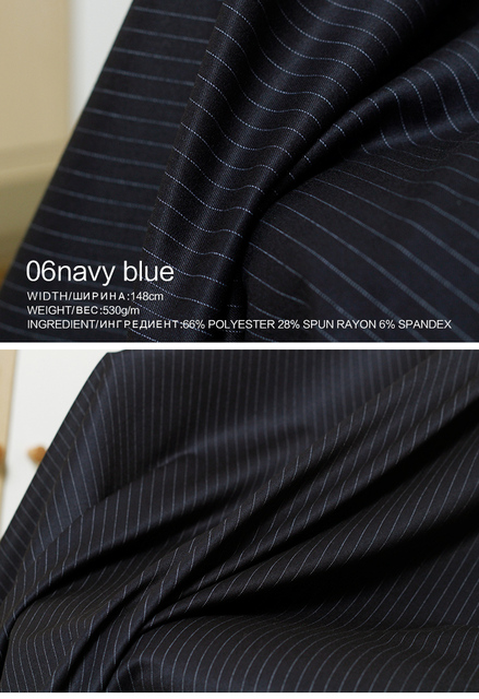 Tkanina elastyczny pasek czesankowy TR jesienne materiały do szycia odzieży dla kobiet spodnie krawiec - Wianko - 10