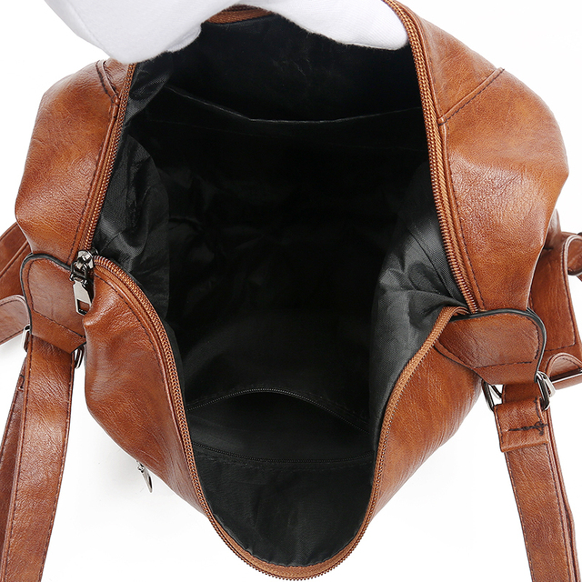 Nowy plecak damska na ramię PU Premium - wysokiej jakości, wielofunkcyjny i pojemny dla studentek - Wianko - 23