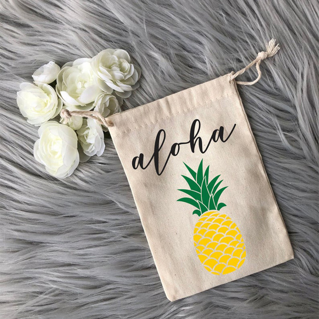 Aloha ananas kac - zestaw dekoracyjny na przyjęcia, wesela i wieczór panieński na plaży - hawajskie tropiki - Wianko - 1