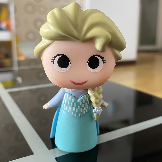 Lalka Mrożony Elsa Anna POP Disney Księżniczka - Figurka Kolekcjonerska dla Dziewczynek, Urodzinowy Prezent na Boże Narodzenie - Wianko - 3