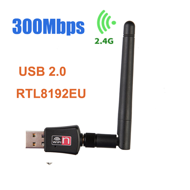 Karta sieciowa USB bezprzewodowa TEROW 300 mb/s z anteną 2DBI do systemów Windows XP/Vista/7/8/10 - Wianko - 1