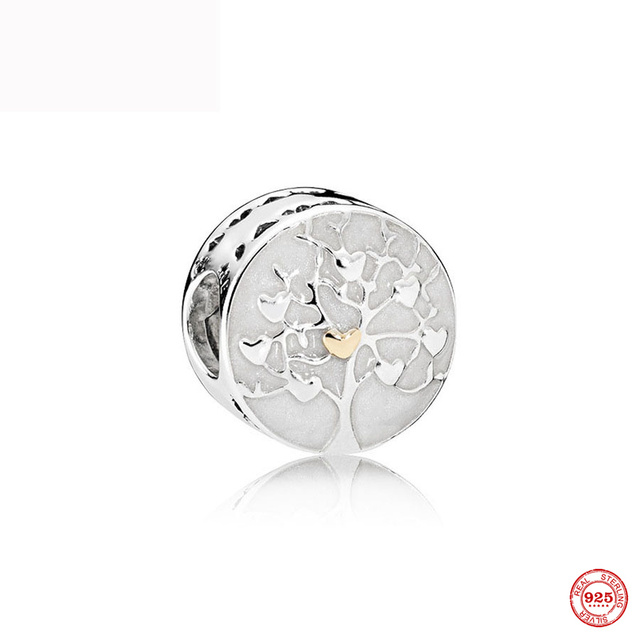 Nowy srebrny wisiorek w kształcie TaiChi Bagua z czajniczkiem - biżuteria damska srebro 925 Fit Pandora - prezent - Wianko - 4