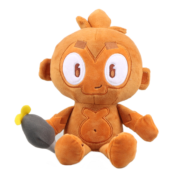Małpka pluszowa zabawkowa Dart 26cm z animowanej gry Bloons TD - idealny prezent urodzinowy dla chłopców i fanów filmów i TV - Wianko - 1